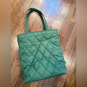 Vera Bradley Pearlized Green Tote